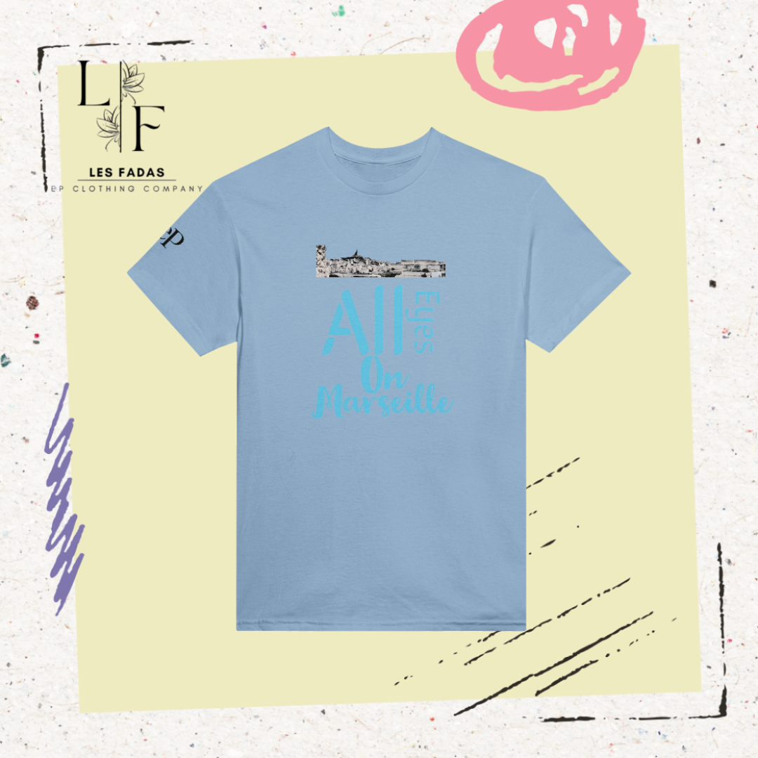 T-shirt All eyes on Marseille